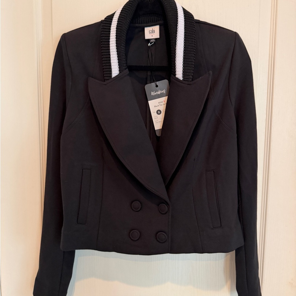 CAbi NWT Black Women's Blazer 8
